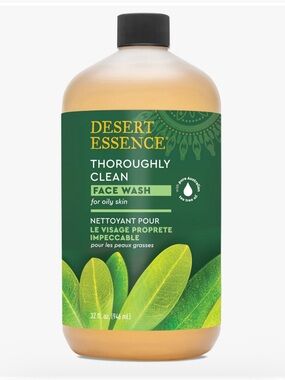 Desert Essence Thoroughly Clean Face Wash for Oily Skin